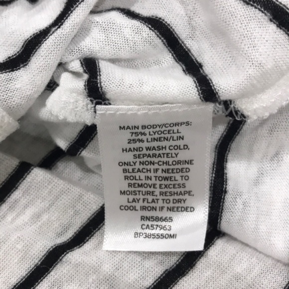 BP. Splice Neck Tie Hem Tee - Picture 5 of 5